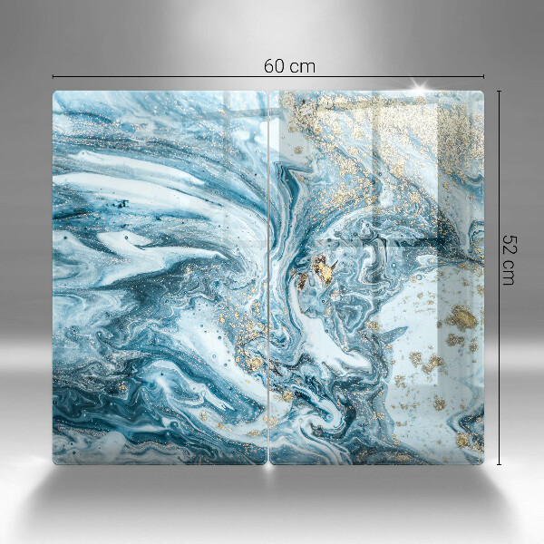 Tocător de bucătărie Structură cu aur