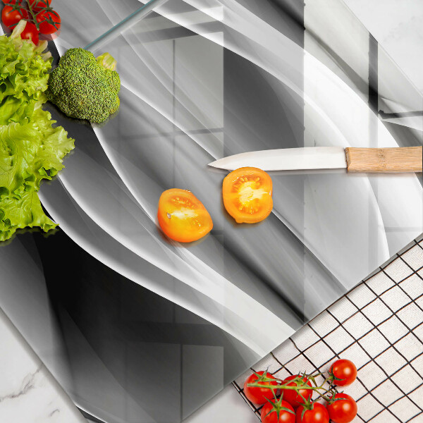 Tocător de bucătărie Abstracție linii blânde