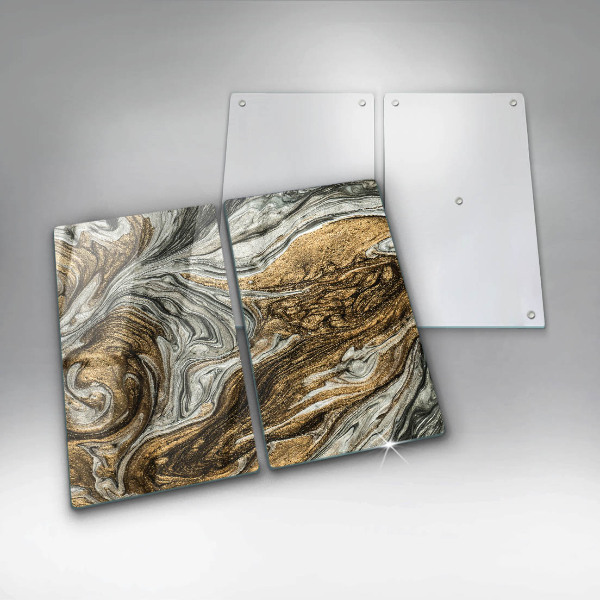 Tocător sticlă Abstracție bogată