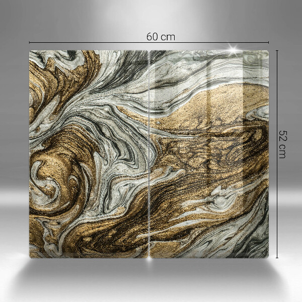 Tocător sticlă Abstracție bogată