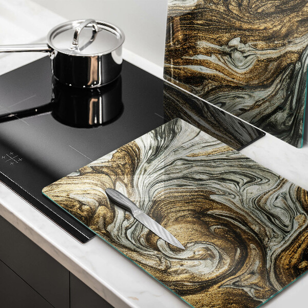 Tocător sticlă Abstracție bogată