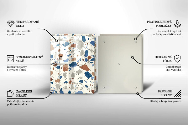 Tocător sticlă Gresie decorativa