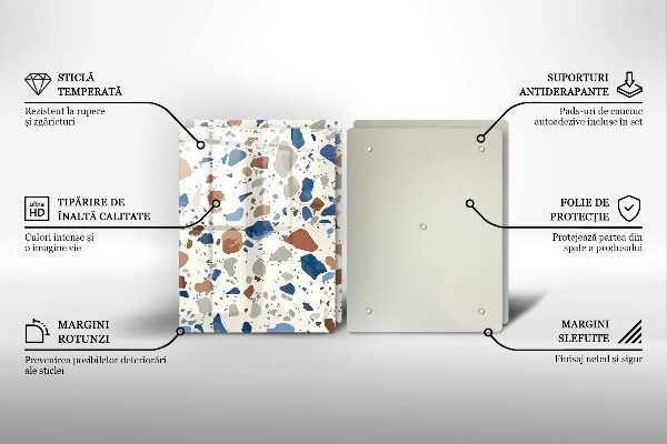 Tocător sticlă Gresie decorativa