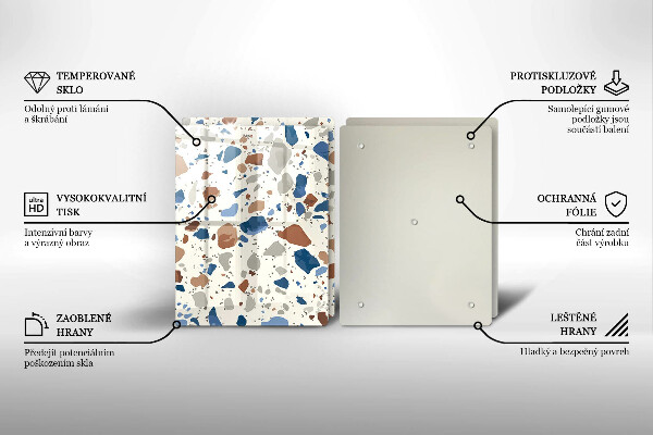 Tocător sticlă Gresie decorativa