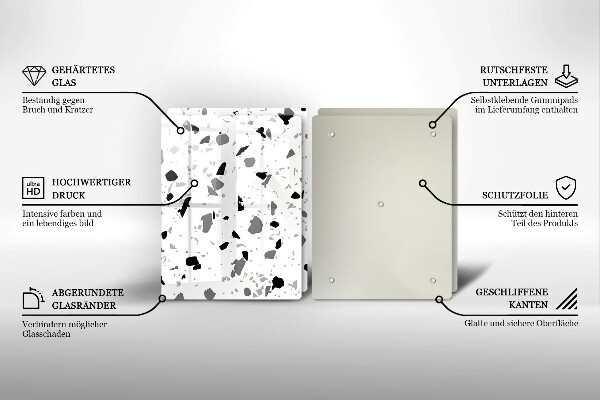 Tocător sticlă Gresie decorativa