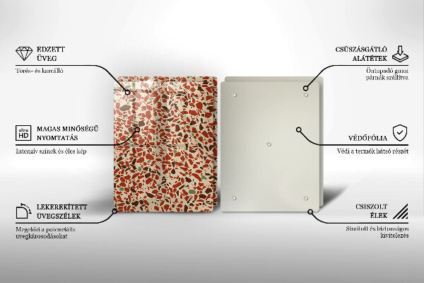 Tocător sticlă Gresie fină