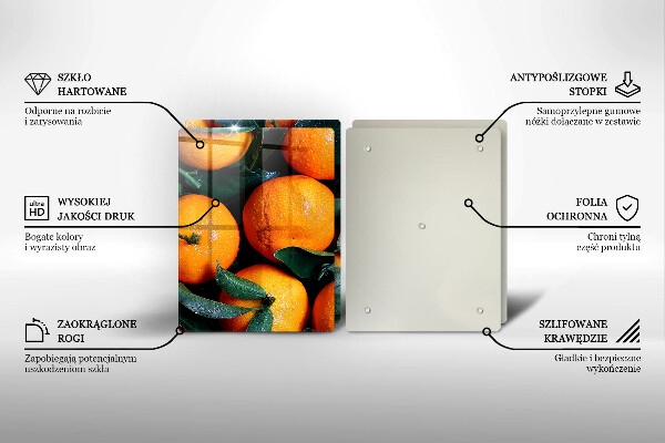 Tocător sticlă portocala