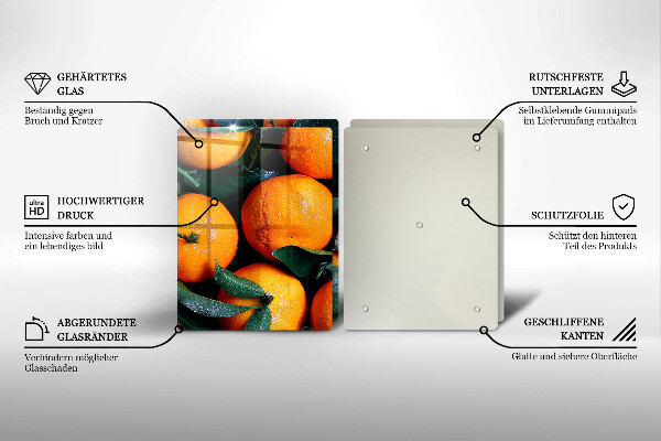 Tocător sticlă portocala