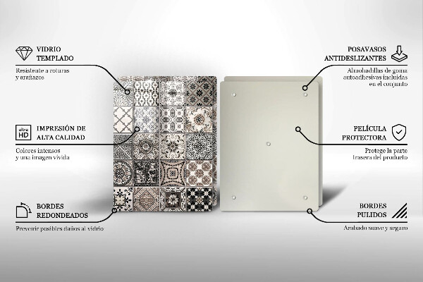 Tocător de bucătărie Placi decorative