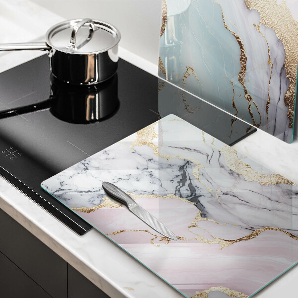 Tocător de bucătărie Marmură pastel