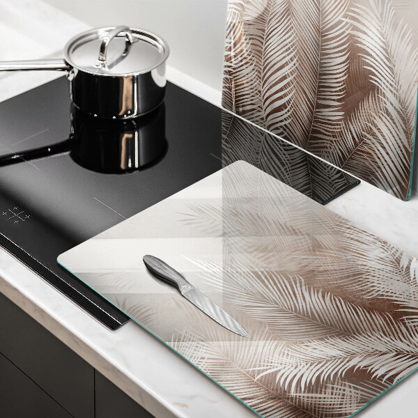 Tocător de bucătărie Frunze de vegetație boho