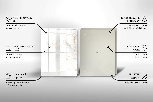 Tocător de bucătărie Piatra de marmura eleganta