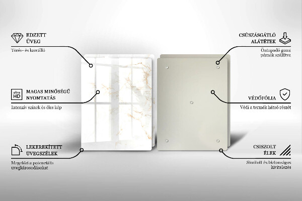 Tocător de bucătărie Piatra de marmura eleganta