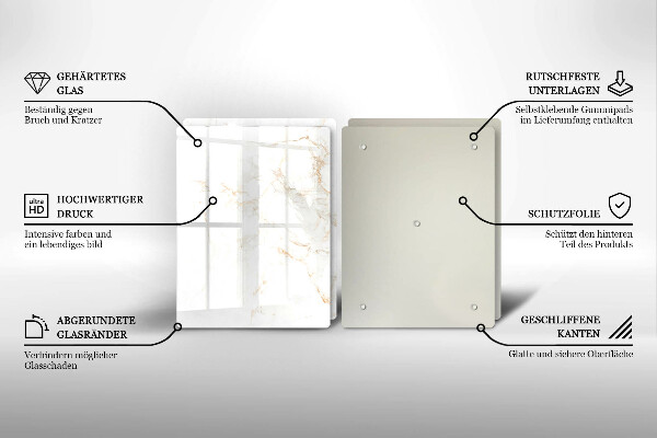 Tocător de bucătărie Piatra de marmura eleganta