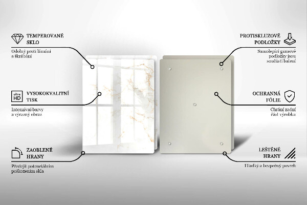 Tocător de bucătărie Piatra de marmura eleganta