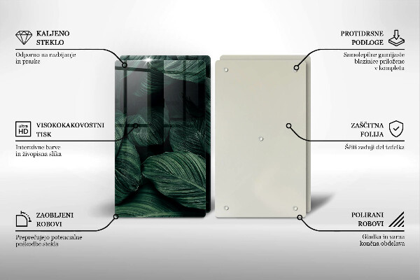 Tocător de bucătărie Frunze întunecate