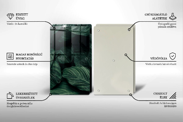 Tocător de bucătărie Frunze întunecate