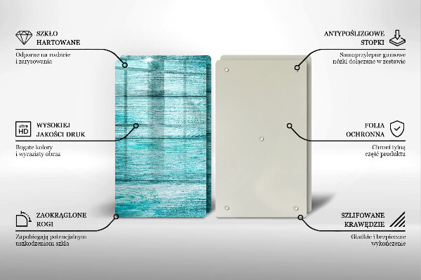 Tocător de bucătărie Scânduri de lemn de epocă