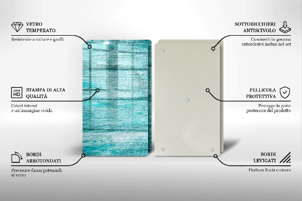 Tocător de bucătărie Scânduri de lemn de epocă