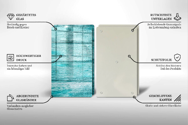 Tocător de bucătărie Scânduri de lemn de epocă