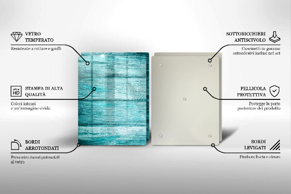 Tocător de bucătărie Scânduri de lemn de epocă