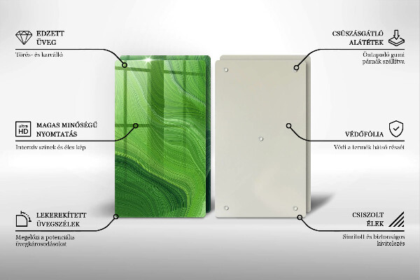 Tocător de bucătărie Textura abstractă