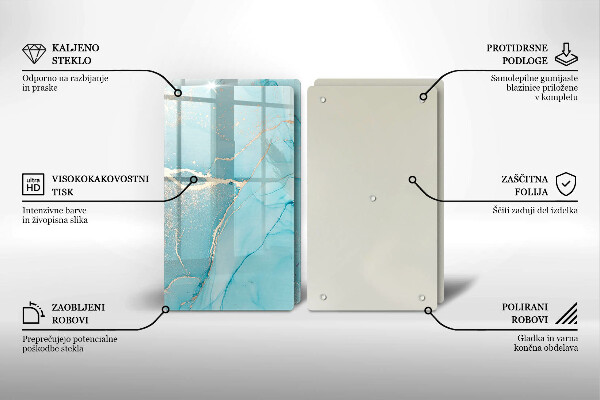 Tocător de bucătărie Abstracția pietrei