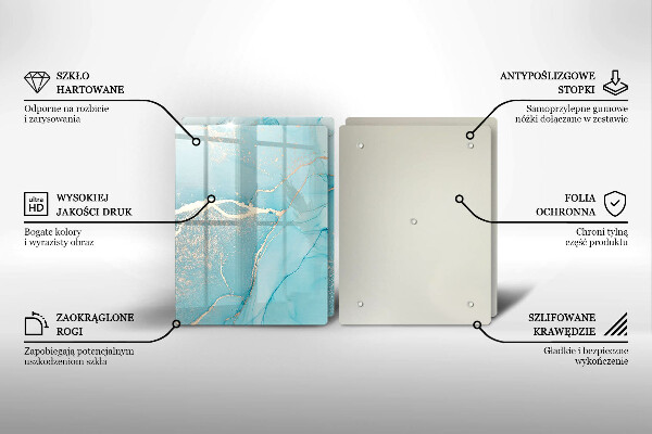 Tocător de bucătărie Abstracția pietrei