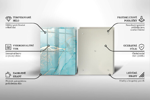 Tocător de bucătărie Abstracția pietrei