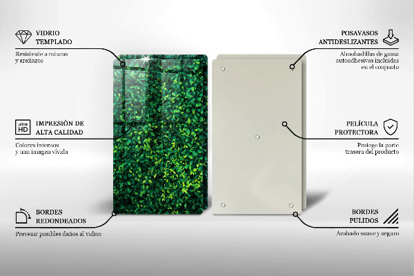 Tocător de bucătărie Planta cu frunze mici