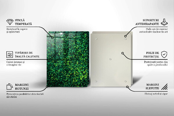 Tocător de bucătărie Planta cu frunze mici