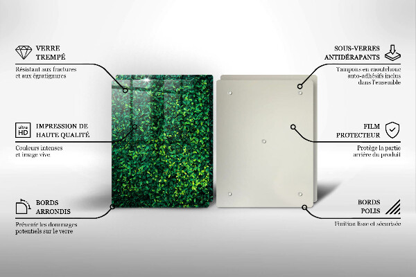 Tocător de bucătărie Planta cu frunze mici