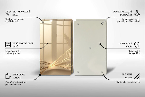 Tocător de bucătărie Abstracția modernă