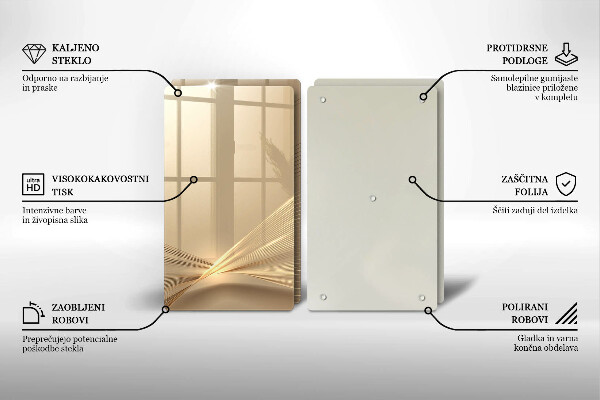 Tocător de bucătărie Abstracția modernă