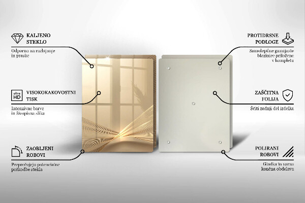 Tocător de bucătărie Abstracția modernă