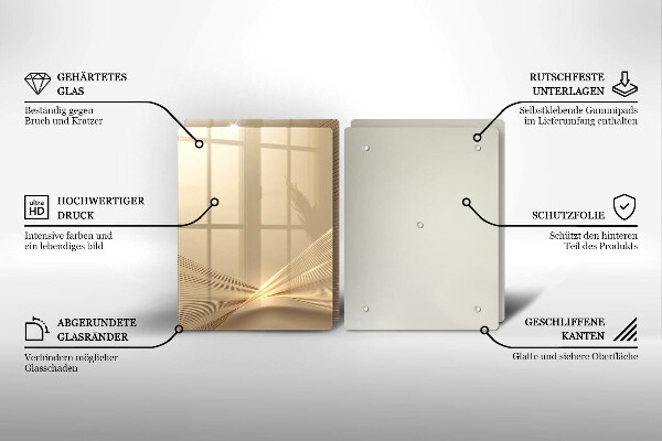 Tocător de bucătărie Abstracția modernă