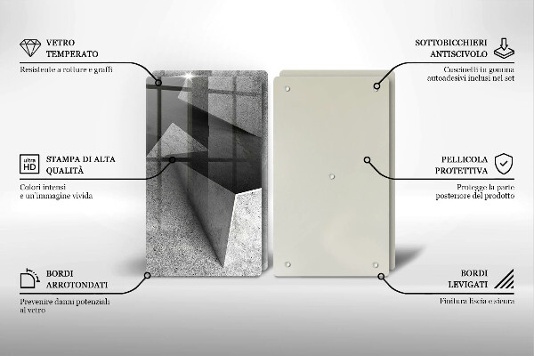 Tocător de bucătărie Abstracție concretă