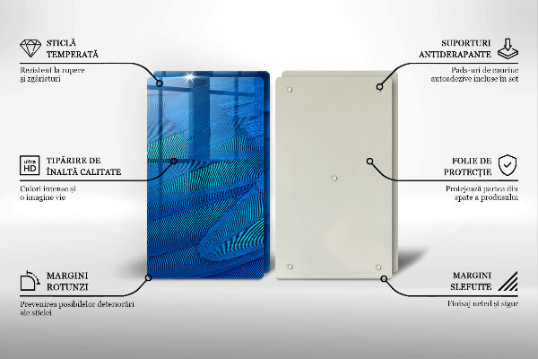 Tocător de bucătărie Pene de păsări