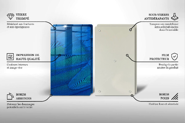 Tocător de bucătărie Pene de păsări