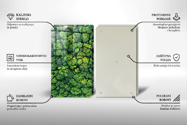 Tocător de bucătărie Plantă de muşchi din natură