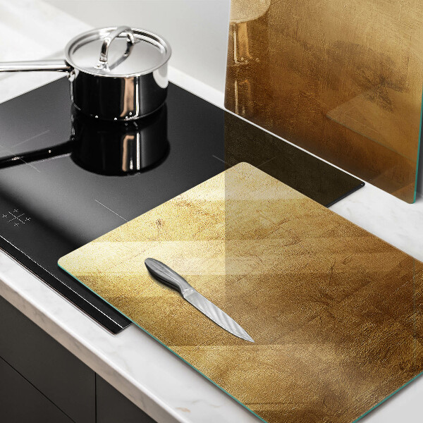 Tocător de bucătărie Fundal cu textură aurie