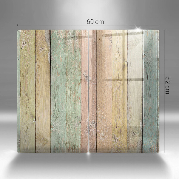 Tocător de bucătărie Plăci vintage colorate