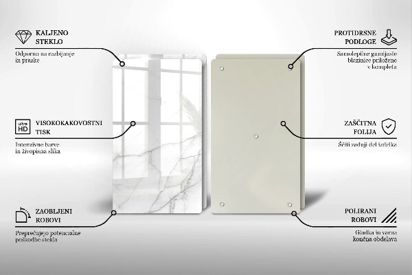 Tocător de bucătărie Fundal de piatră de marmură