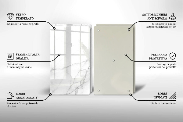 Tocător de bucătărie Fundal de piatră de marmură