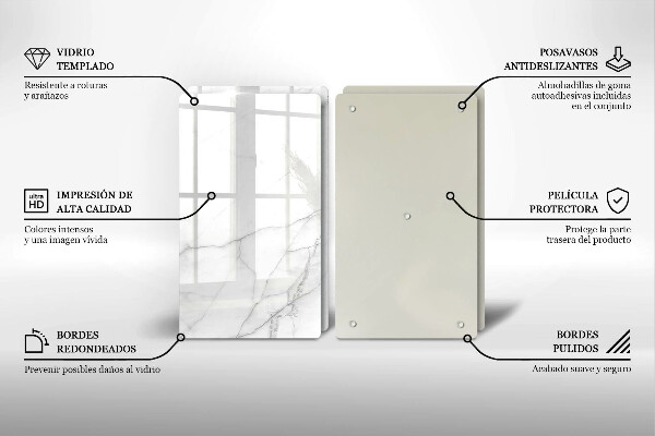 Tocător de bucătărie Fundal de piatră de marmură