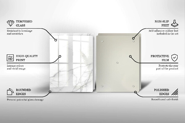 Tocător de bucătărie Fundal de piatră de marmură