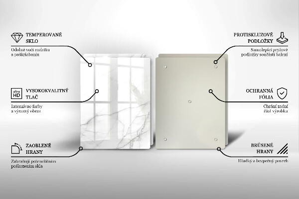Tocător de bucătărie Fundal de piatră de marmură