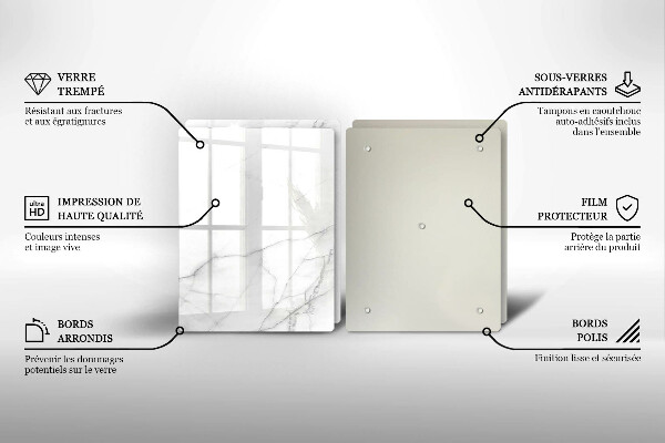 Tocător de bucătărie Fundal de piatră de marmură