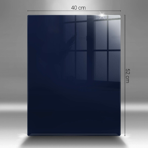 Tocător din sticlă Albastru marin