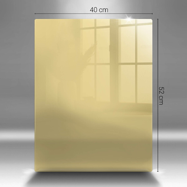 Tocător din sticlă Galben